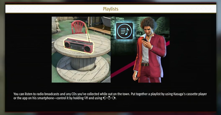 Like a Dragon - Playlist and Radio