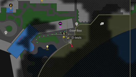 Like a Dragon Infinite Wealth - Ocean Boys Map Image