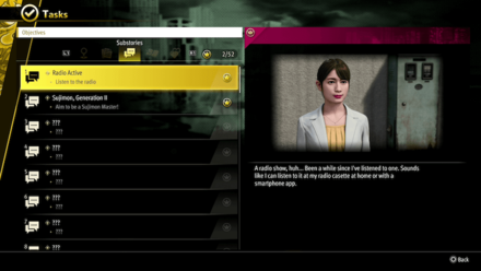 LAD IW - Go to Substories under Tasks