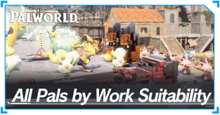 Palworld - All Pals by Work Suitability.png