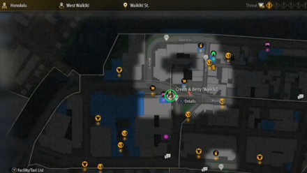 Like a Dragon - Miss Match Substory Map Location