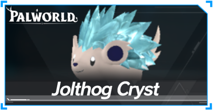 Palworld - Jolthog Cryst