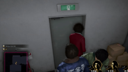 Like a Dragon - Ch1 Fire Exit to Next Floor