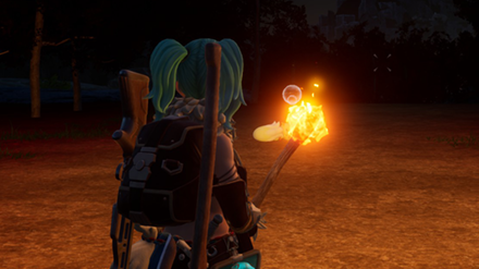 Palworld - Use a Torch at Night