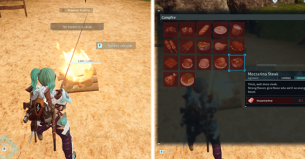 Palworld - Use Campfire or Cooking Pot to Cook