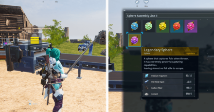 Palworld - Sphere Assembly Lines Can Craft More Spheres