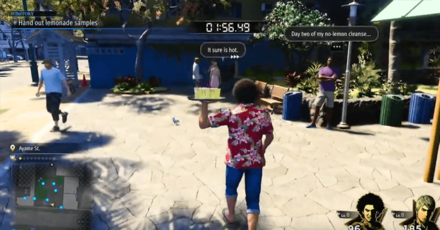 Like a Dragon - Hand Out 4 Cups of Lemonade