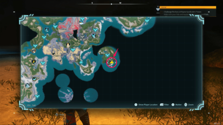 Palworld - Plateau of Beginnings South Map