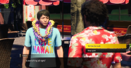 Like a Dragon - Substory 12 Talk to Sawai