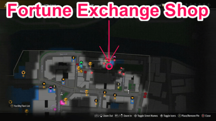Like a Dragon Infinite Wealth - Fortune Exchange Shop location