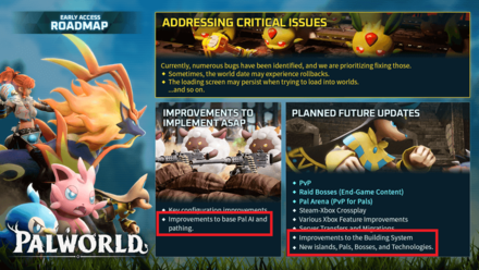 Palworld - Roadmap New Islands