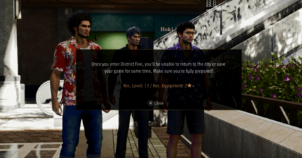 Like a Dragon - Ch4 Prepare for District Five