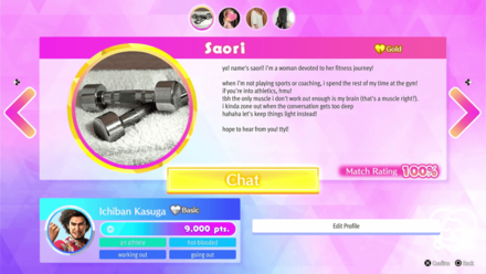 LAD IW - Saori Miss Match Profile