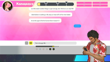 Like a Dragon Infinite Wealth - Select an Answer in Chat