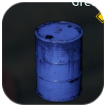 Palworld - Blue Metal Barrel