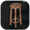 Palworld - Wooden Bar Stool