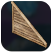 Palworld - Wooden Triangular Wall