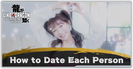 Like a Dragon Infinite Wealth - How to Date Each Person in Miss Match