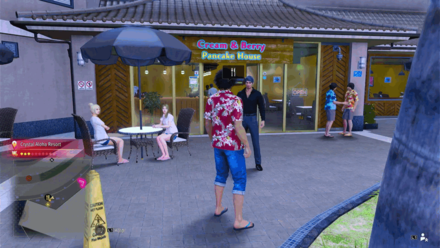 Like a Dragon Infinite Wealth - Cream ＆ Berry (River St.) Store Front