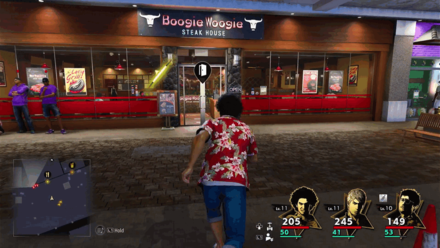 Like a Dragon Infinite Wealth - Boogie Woogie Steak House Store Front