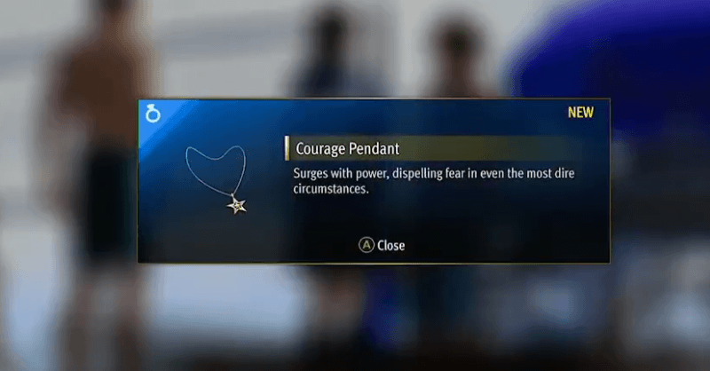 LAD Infinite Wealth - Substory 14 Courage Pendant