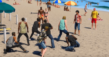 LAD Infinite Wealth - Substory 18 Fight Street Thugs