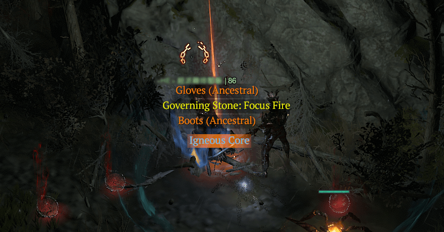 D4 Season 3 - Herald of Malphas Igneous Core Drop