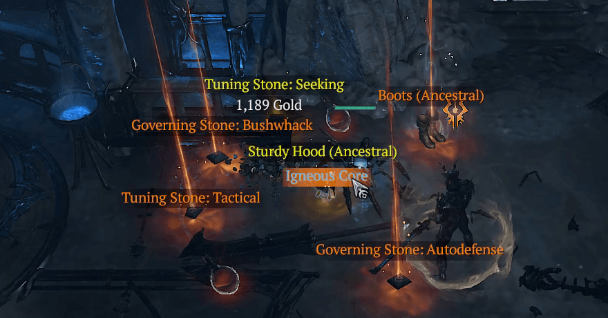 D4 Season 3 - Son of Malphas Igneous Core Drop