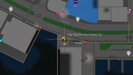 Like a Dragon Infinite Wealth - Hip Hop Shrimp (Harbor St.) Map Image