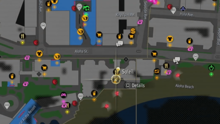 Like a Dragon Infinite Wealth - Soleil Map Image