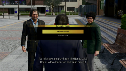 Like a Dragon Infinite Wealth - Personality Chance