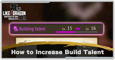 Like a Dragon Infinite Wealth - How to Increase Build Talent in Dondoko Island