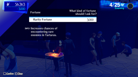 Persona 3 Reload - Fortune Reader