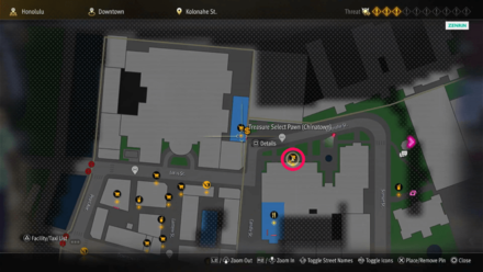 Like a Dragon Infinite Wealth - Shark Teeth Souvenirs location