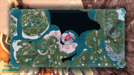 Palworld - Best Coal Location 5 Map View