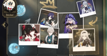 Honkai Star Rail -Honkai Star Rail - Decorate Scrapbook Pages