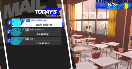 Persona 3 Reload - Text Messages