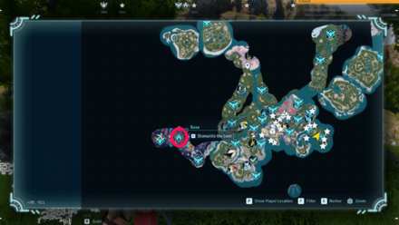 Palworld - Best Sulfur Location 1 Map View