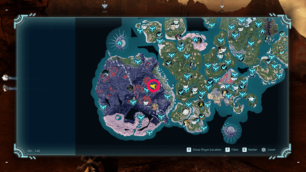 Palworld - Best Sulfur Location 2 Map View