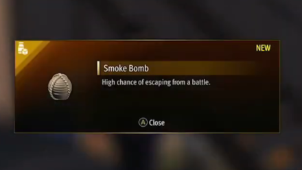 Like a Dragon Infinite Wealth - Smoke Bomb