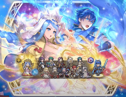 Emblem Marth & Mythic Lumera