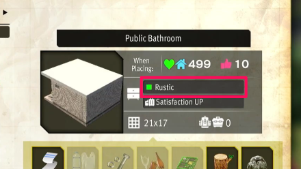 Like a Dragon Infinite Wealth - Rustic Themed Furnishing