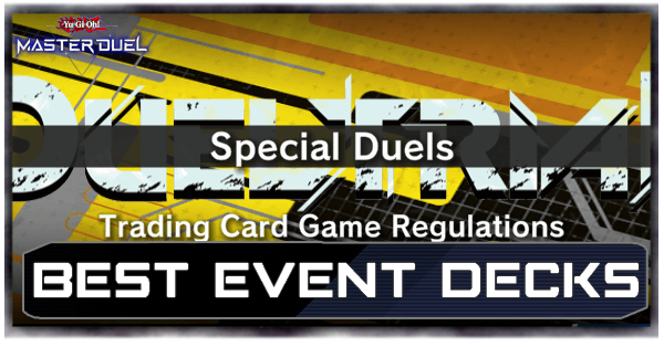 Master Duel - Tryout Duels - Best Decks Banner