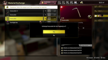 LAD IW - Material Exchange