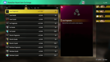 LAD IW - Get Materials from Dungeons