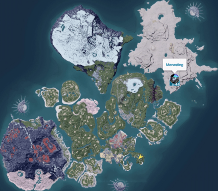 Palworld Menasting Location