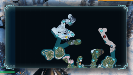 Palworld - Pure Quartz Farming Location 1 Map View