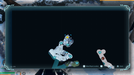 Palworld - Pure Quartz Farming Location 1 Map View