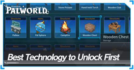 Palworld - Best Technology to Unlock First
