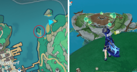 Genshin - Large Jadestone Turtle in Yilong Wharf